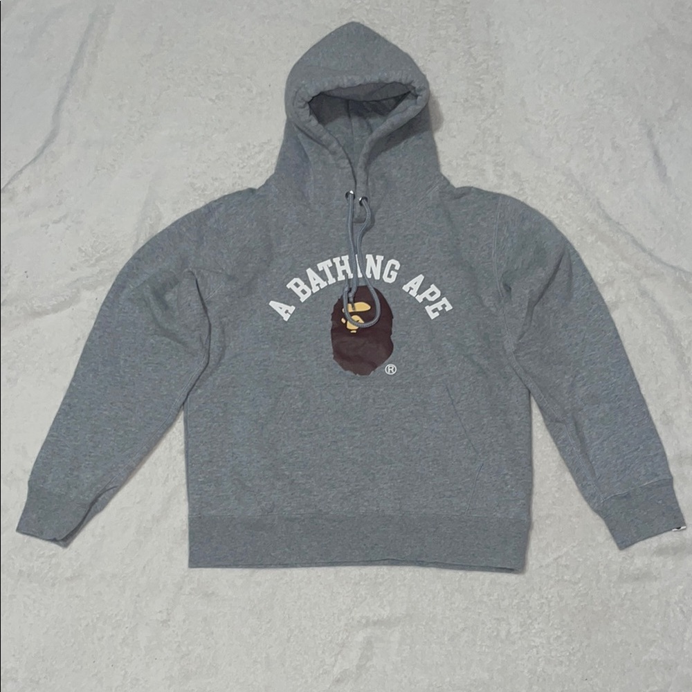 Grey Bape Hoodie